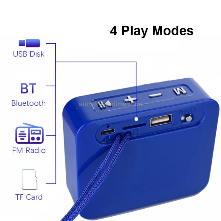 T&G TG166 Color Portable Wireless Bluetooth Small Speaker(Green) T&G TG166 Color Portable Wireless Bluetooth Small Speaker(Green)