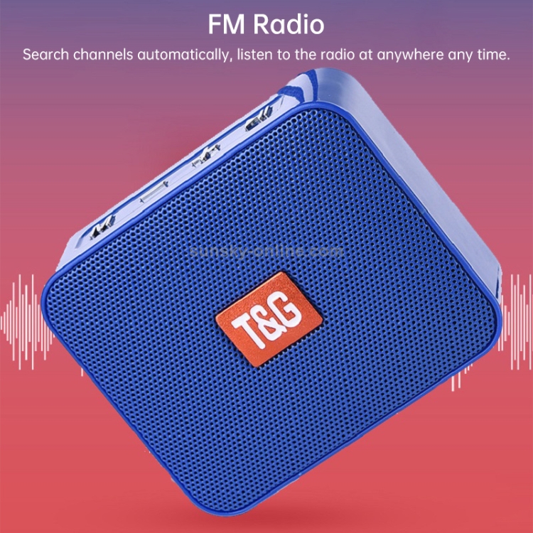 T&G TG166 Color Portable Wireless Bluetooth Small Speaker(Green) T&G TG166 Color Portable Wireless Bluetooth Small Speaker(Green)