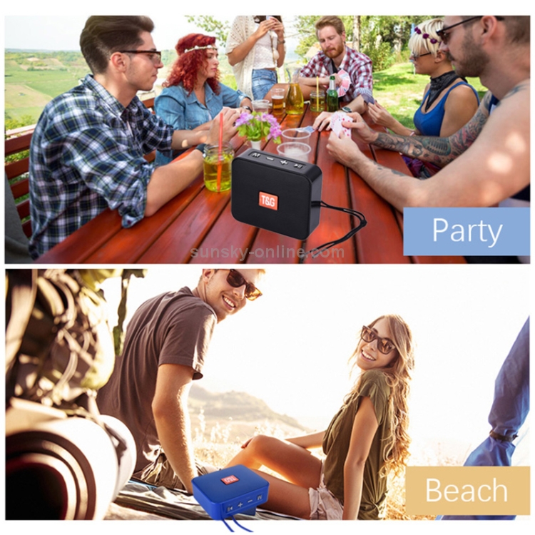 T&G TG166 Color Portable Wireless Bluetooth Small Speaker(Green) T&G TG166 Color Portable Wireless Bluetooth Small Speaker(Green)