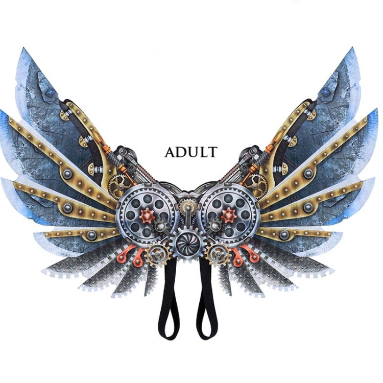 Halloween Carnival Dress Up Adult Children Mechanical Punk Decorative Wings,  Size:Adult