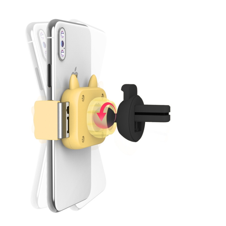 Cute Pet Car Mobile Phone Holder Air Outlet Snap-in Car Automatic Car Mechanical Support Navigation Bracket(Shiba Inu Little Yellow) Cute Pet Car Mobile Phone Holder Air Outlet Snap-in Car Automatic Car Mechanical Support Navigation Bracket(Shiba Inu Little Yellow)