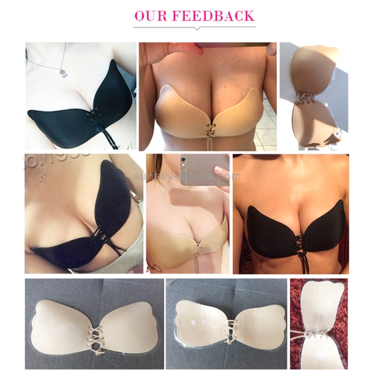 Lovely Lift strapless reusable silicone adhesive underwire bra