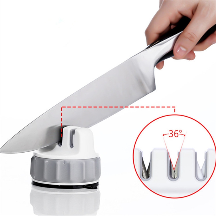 Suction Cup Whetstone Kitchen Knife Sharpener Easy And Safe To Sharpens  Househeld Stone Knives Sharpening with Suction Dropship