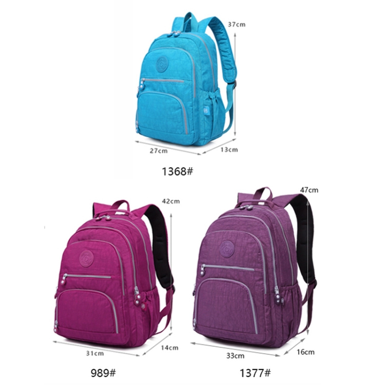 Mochila escolar de mochilas para adolescentes para adolescentes Mujer Portatil Bagpack Bolsa de viaje Tamano 31x14x42cm T0989 Khaki