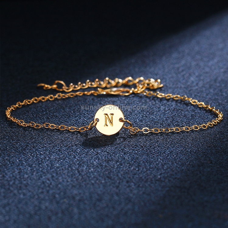 N - Letter Bracelet