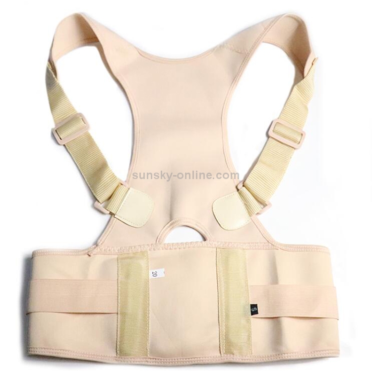 Dropship Unisex Back Brace Posture Corrector; Magnetic Lumbar Back Support  Belt For Back Pain Relief (Order A Size Up) to Sell Online at a Lower Price