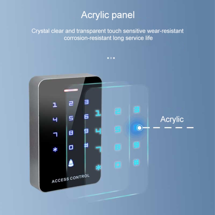 Acces Card Control Interface Module Simple IDIC Card Access Control All-in-one Machine Key Touch Access ...