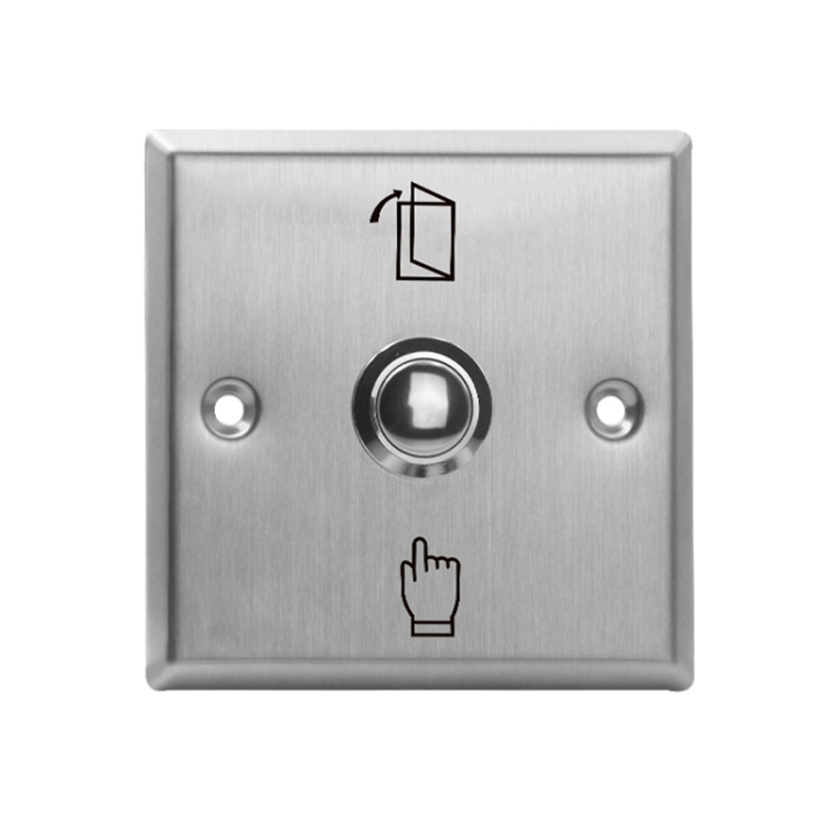 Botón de salida de acero inoxidable S86 86 Interruptor de control de acceso de metal - 1