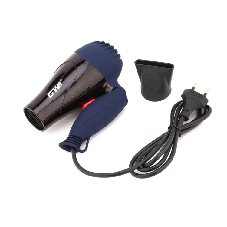 GW-555 220V Mini asciugacapelli portatile pieghevole per capelli da viaggio  elettrico (rosso)