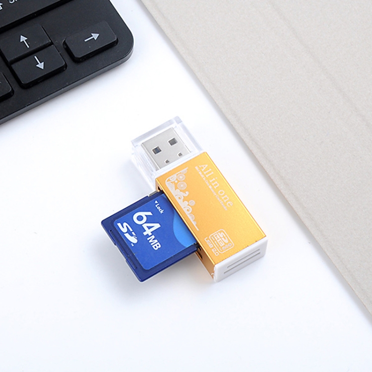 Multi Lecteur de cartes mémoires: SD, Micro SD, Memory stick, M2