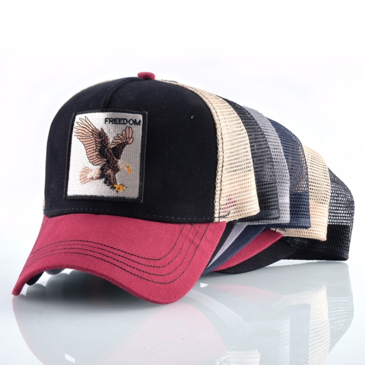 Cotton Embroidered Animal Baseball Cap 