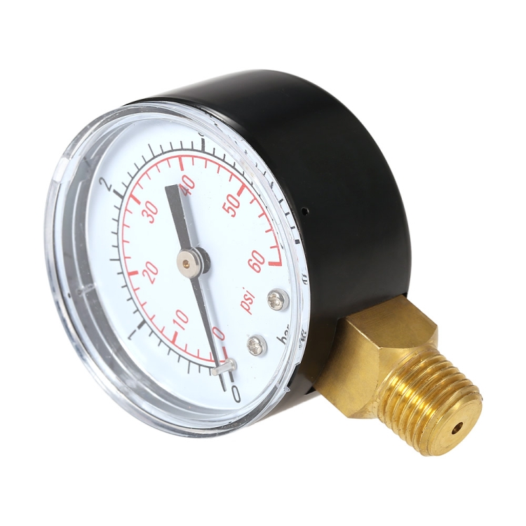 Qcwwy Wasserdruckmesser, Pumpenmanometer Glycerin gefüllter Poolfilter  Manometer Manometer Kraftstoffdruckmesser für Kraftstoff Luft Öl für Wasser  0-4bar : : Auto & Motorrad