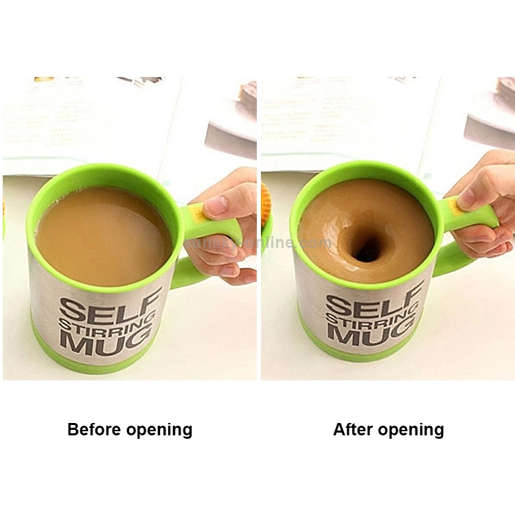 400ml Mugs Automatic Electric Lazy Self Stirring Mug Cup Coffee Milk Mixing  Mug Smart Stainless Steel Juice Mix Cup Drinkware