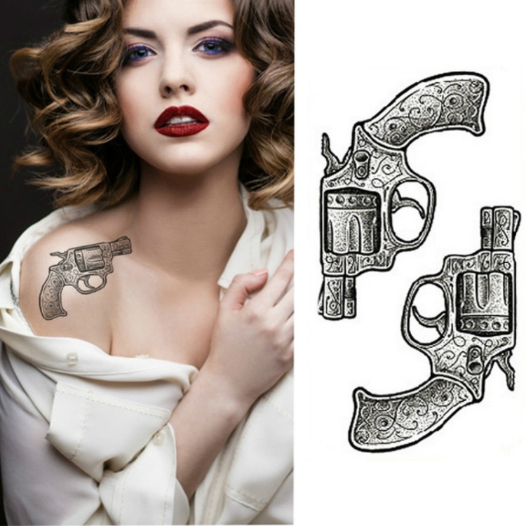 Inspiring Gun Tattoo Designs & Interpretations