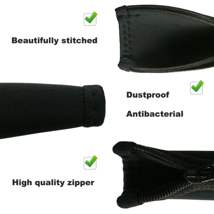 2 PCS Headset Head Beam Protective Cover for Audio-Technica ATH-S200BT(Black) 2 PCS Headset Head Beam Protective Cover for Audio-Technica ATH-S200BT(Black)