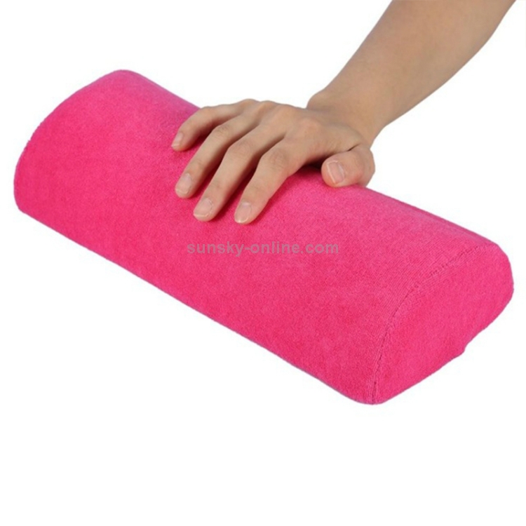 5 pezzi poggia mani morbide cuscino mani lavabile cuscino in spugna  supporto bracciolo cuscino per unghie manicure per unghie (rosa)