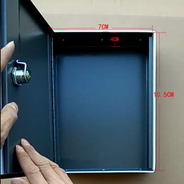 Boîte de rangement sûre de livre Bleu foncé boîte de casier cachée secrète sûre de forme de dictionnaire avec la serrure à combinaison pour des pièces d'argent comptant bijoux 