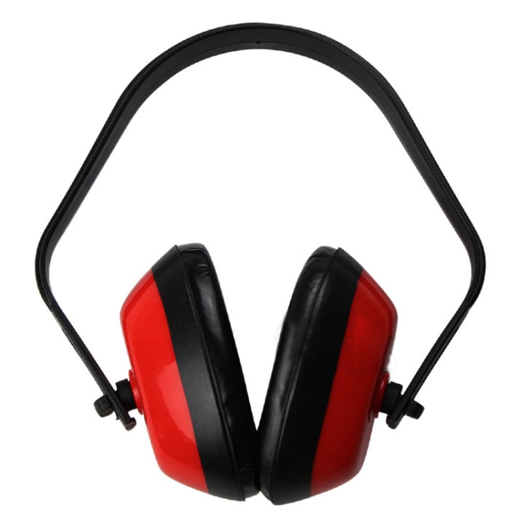 Anti-bruit Sécurité Travail Sommeil Protection auditive Casque Casque  antibruit (Rouge)