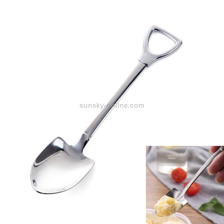 5pcs Double Ended Headed Fruit Ice Cream Ball Spoon,stainless