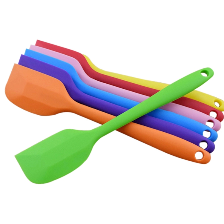 2 PCS Cuisine Silicone Cream Gâteau Spatule Spatule Mélangeur