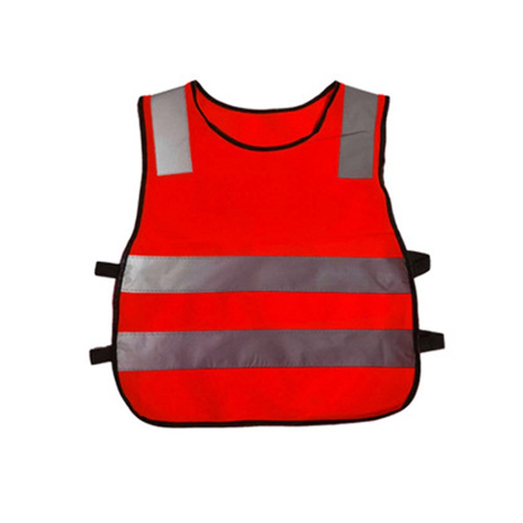 Sicherheit Kinder reflektierende Streifen Kleidung Kinder reflektierende  Weste (rot)