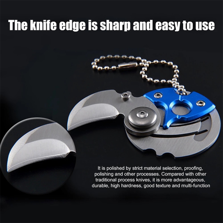 Mini Keychain Knife Pocket Knife Folding Tool Knife Outdoor Self-defense  Knife Sharp Small Knife