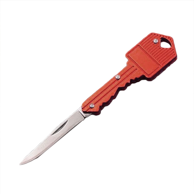 Mini Key Knife Camp Outdoor Keyring Ring Keychain Fold Self