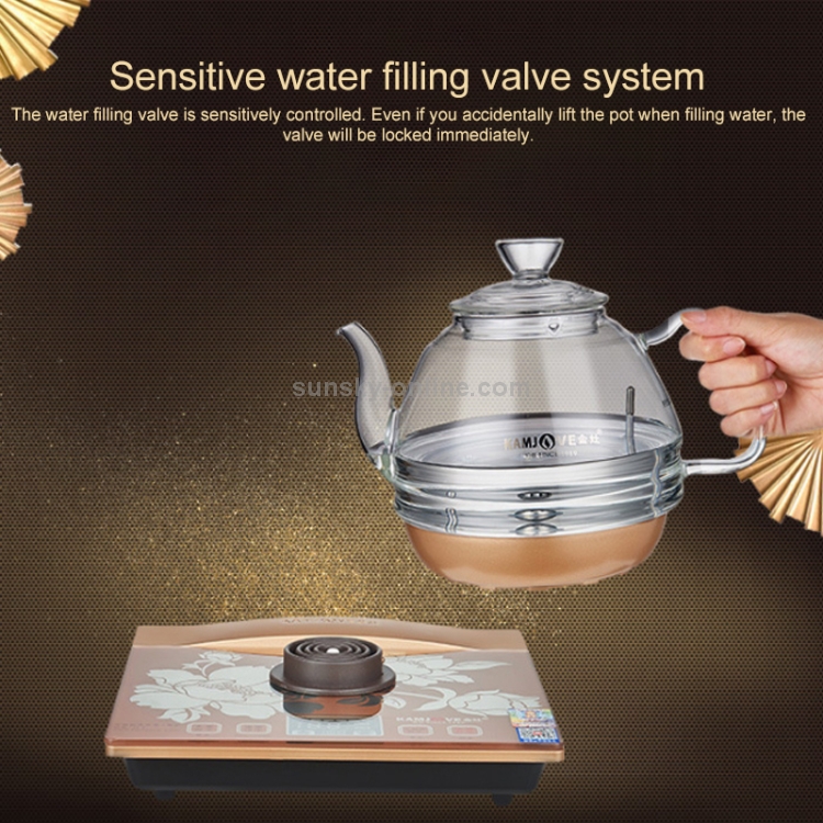 KAMJOVE Touch Intelligent Electric Teapot Automatic Pumping Tea Stove CN  Plug(T25A)