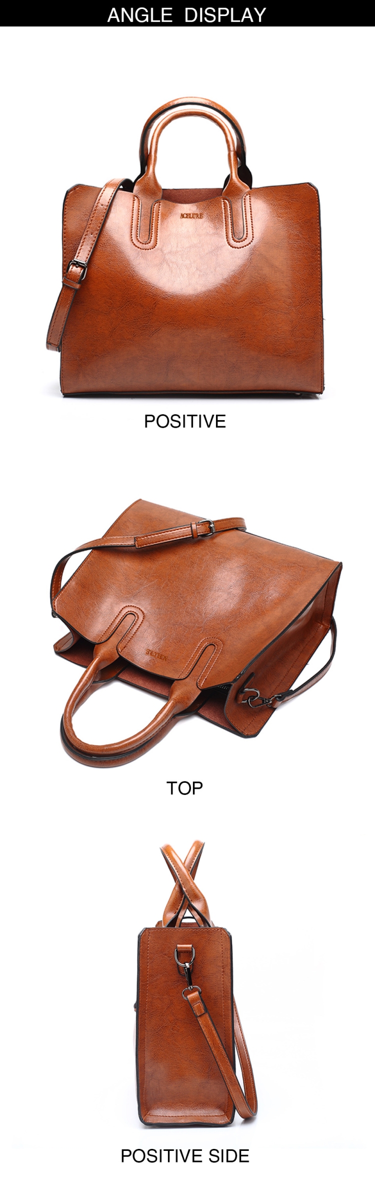Sac à Main Femme Forme Pomme Rouge En PU - Bandoulière Ajustable - Occasion Très Bon état