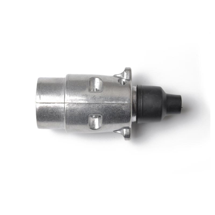 Duradero 7 pines aleación de aluminio enchufe remolque camión remolque  eléctrico conector 12v