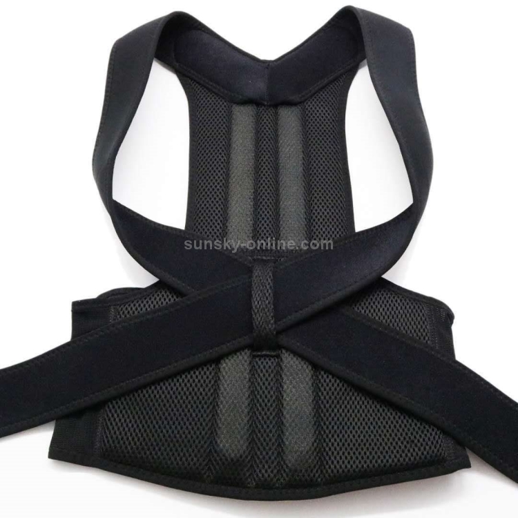 Adjustable Neoprene Back Support Posture Corrector Training Posture Body  Shaper Back Belt Safety Ceinture Dorsal Free Ship…
