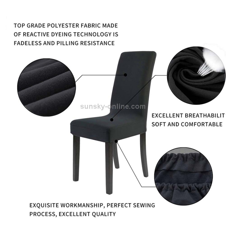 Fundas elásticas para sillas de terciopelo spandex, fundas para sillas de  comedor, fundas elásticas lavables, protectores de silla comedor -   México