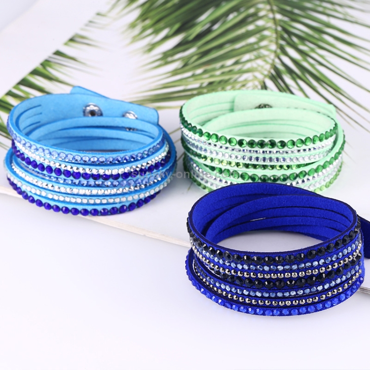 Rhinestone clearance wrap bracelets