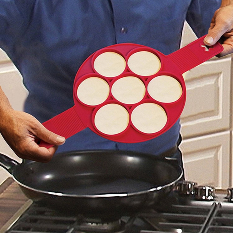 Pancake Maker Utensile da cucina antiaderente Stampo per uova in padella  con cuore rotondo