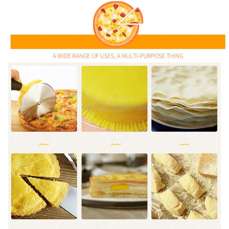 Stainless Steel Pizza Hob Pizza Wheel Knife And Cake Knife - 6