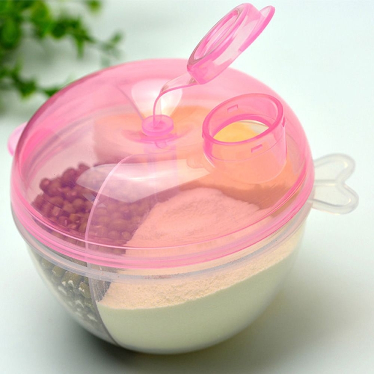 Double couche de poudre de lait pour bébé distributeur contenant de lait en  poudre - Chine Boîte de lait en poudre et le stockage du lait en bouteille  prix