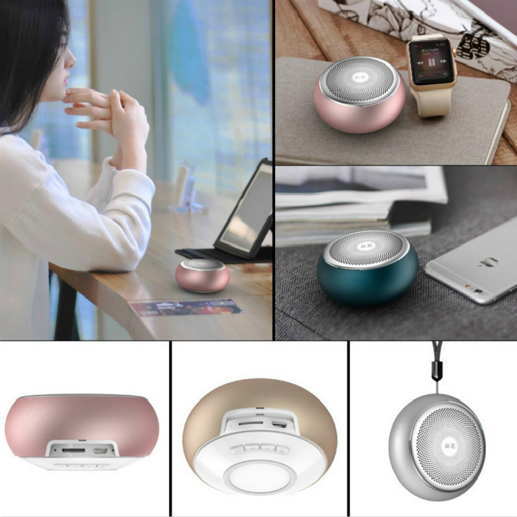 G1 Upgraded Version Sound Quality Lossless Small Steel Cannon Mini Card Wireless Bluetooth Speaker(Titanium Air Silver) G1 Upgraded Version Sound Quality Lossless Small Steel Cannon Mini Card Wireless Bluetooth Speaker(Titanium Air Silver)