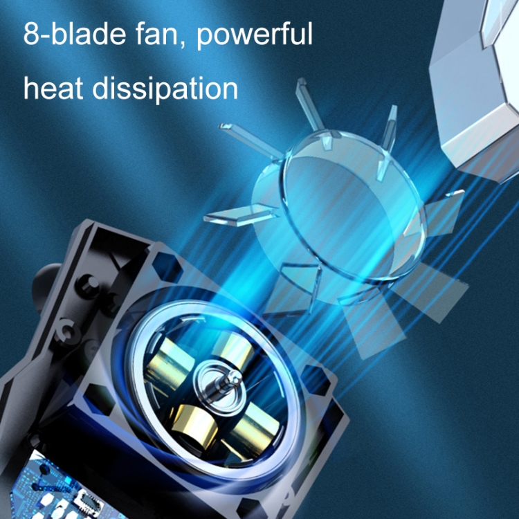 Mobile Phone Physical Fan Cooler Portable Suction Cup Phone Fast Radiator(Black) Mobile Phone Physical Fan Cooler Portable Suction Cup Phone Fast Radiator(Black)