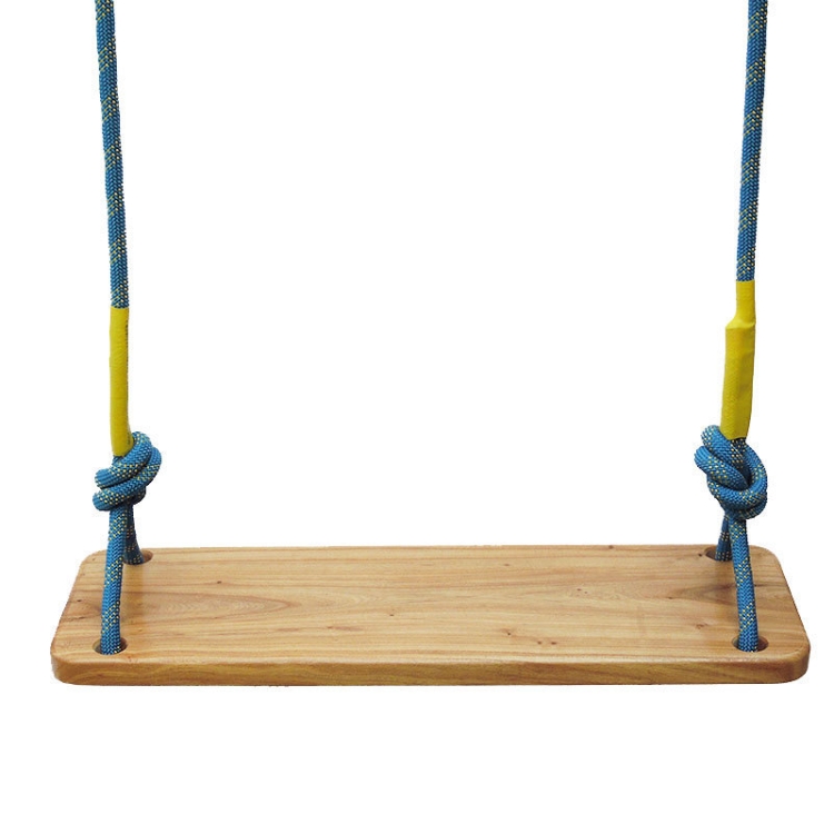 Altalena per esterni Balcone per interni Altalena per adulti in legno  massello per bambini, Stile: corda da arrampicata (60x18 cm)