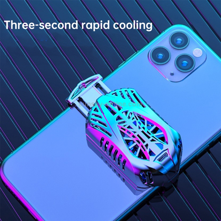 Raptor Quick Cool Version Phone Radiator Portable Semiconductor Cooler(Black) Raptor Quick Cool Version Phone Radiator Portable Semiconductor Cooler(Black)