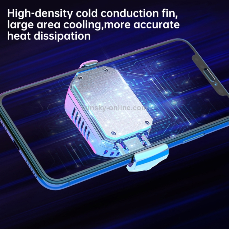 Raptor Quick Cool Version Phone Radiator Portable Semiconductor Cooler(Black) Raptor Quick Cool Version Phone Radiator Portable Semiconductor Cooler(Black)