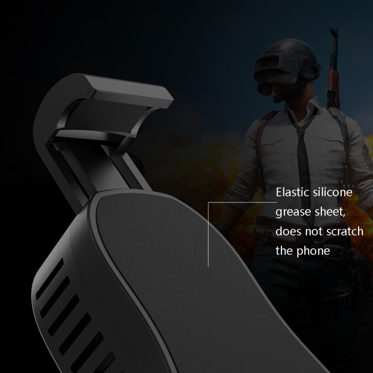 P20 Mobile Phone Radiator Semiconductor Cooling Cooler Water-Cooled Universal Mobile Phone Cooling Clip(Alloy Surface (Bright Silver))