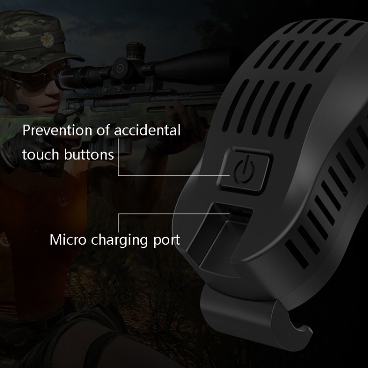 P20 Mobile Phone Radiator Semiconductor Cooling Cooler Water-Cooled Universal Mobile Phone Cooling Clip(Alloy Surface (Bright Silver))