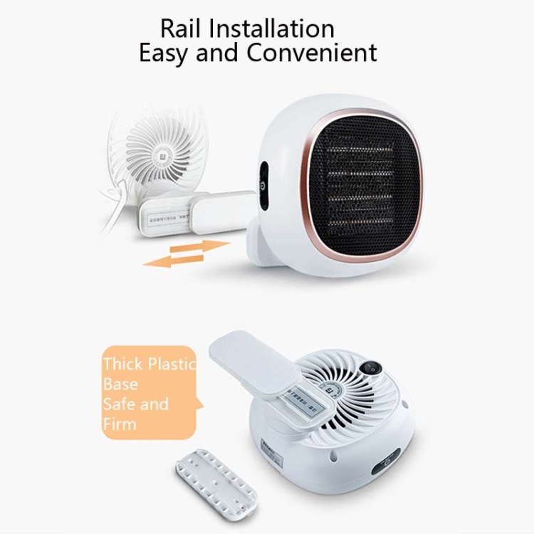 Petit radiateur, mini ventilateur de chauffage à chauffage rapide pour le