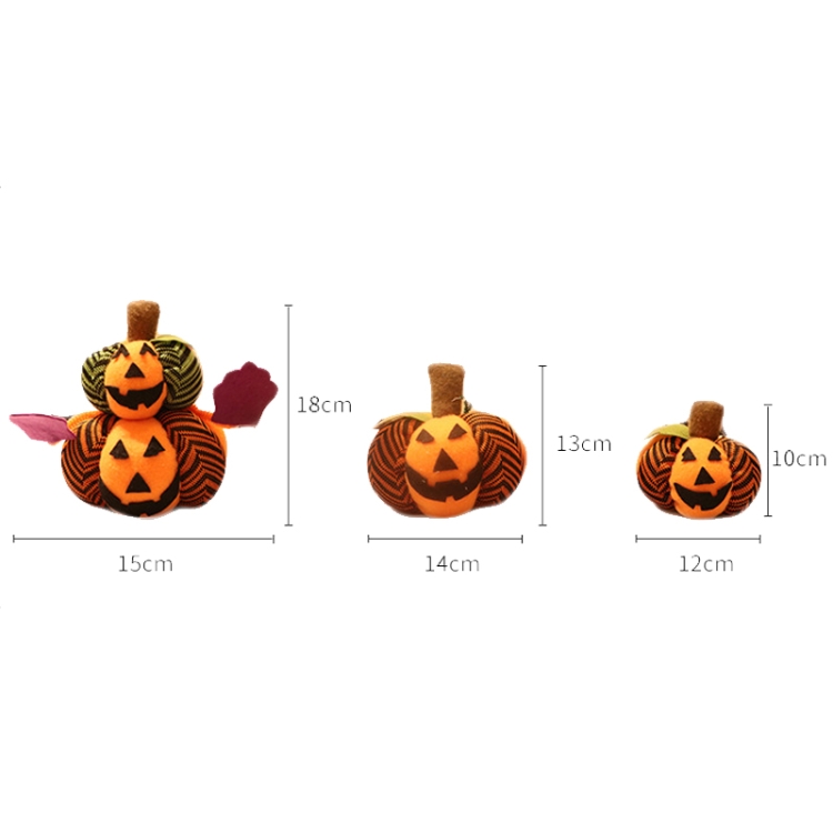 Non-Woven Pumpkin Dolls Decoration Ornaments Halloween Bar Party Venue  Decoration Props, Specification: Small