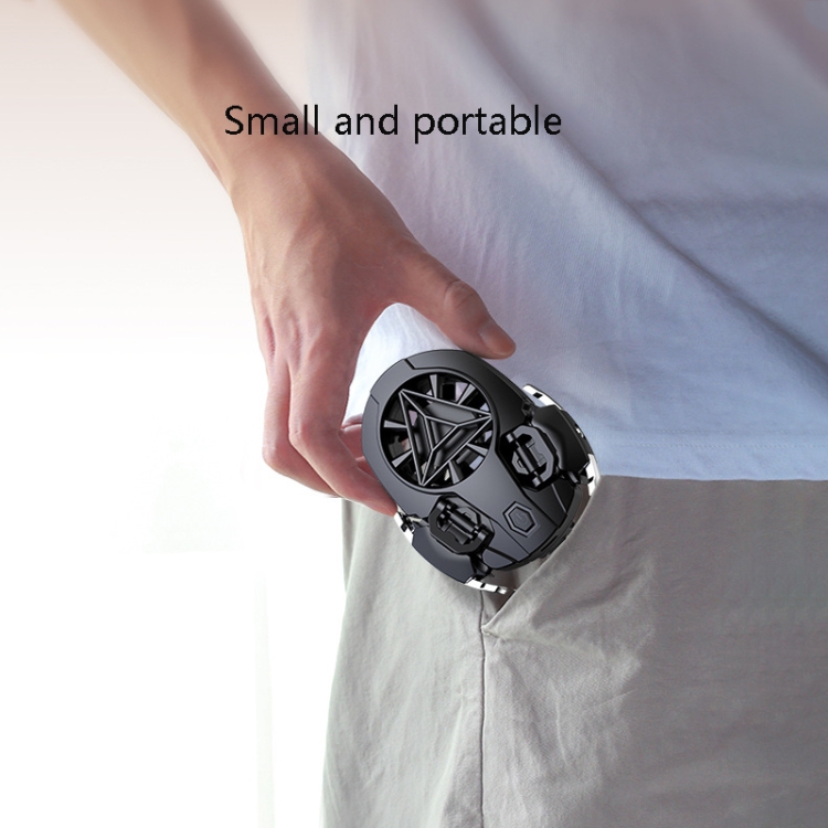 Z02 All-In-One Wind Cooling Mobile Phone Radiator Game Auxiliary Button Shooting Handle, Style:Single Radiator(Plug-in Model) Z02 All-In-One Wind Cooling Mobile Phone Radiator Game Auxiliary Button Shooting Handle, Style:Single Radiator(Plug-in Model)