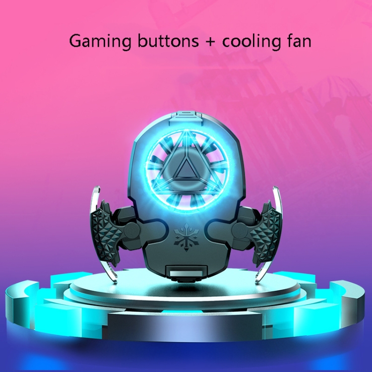 Z02 All-In-One Wind Cooling Mobile Phone Radiator Game Auxiliary Button Shooting Handle, Style:Single Radiator(Plug-in Model) Z02 All-In-One Wind Cooling Mobile Phone Radiator Game Auxiliary Button Shooting Handle, Style:Single Radiator(Plug-in Model)