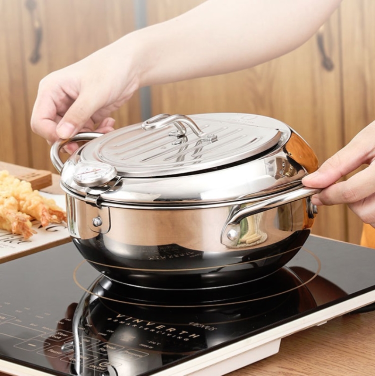 Hot Pot With Lid 304 Stainless Steel Thicken Cooking Pots For