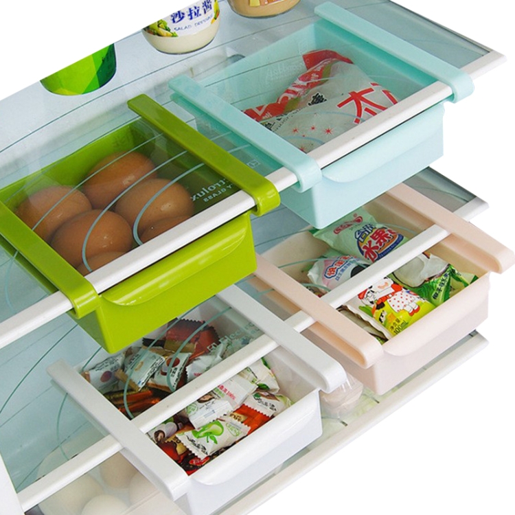 Portaoggetti multifunzione per frigorifero da cucina, portaoggetti per  frigorifero e congelatore, portaoggetti per cassetti estraibili (bianco)