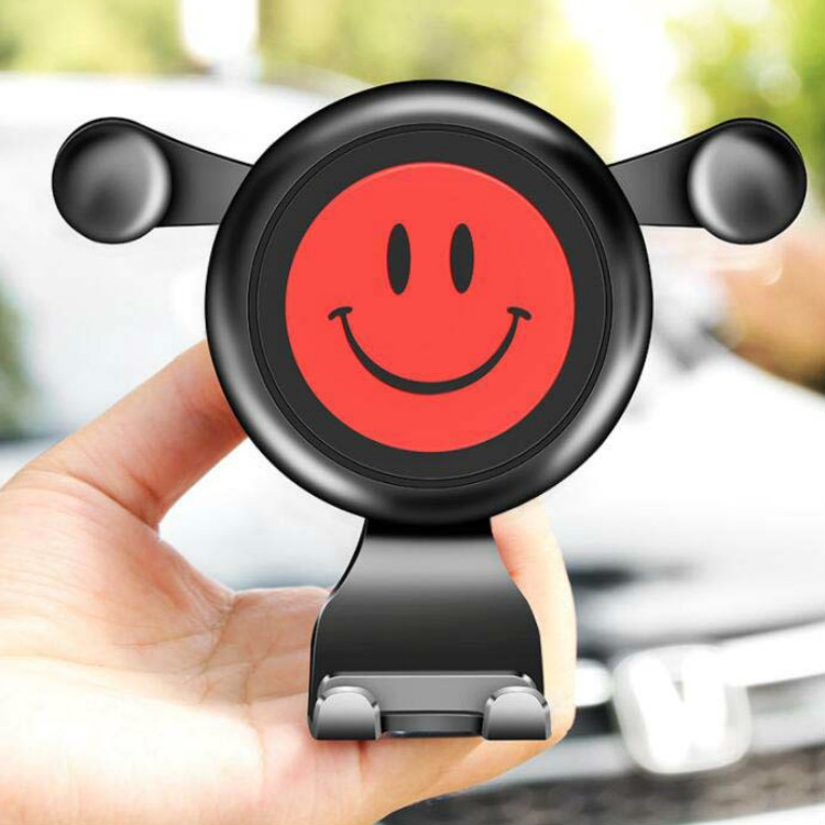 Car Phone Holder Air Outlet Snap-Type Gravity Universal Bracket(Gray) Car Phone Holder Air Outlet Snap-Type Gravity Universal Bracket(Gray)